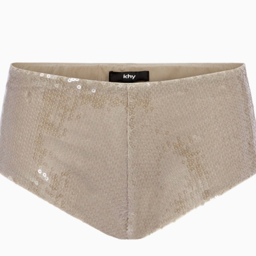 Khy Sequin micro Shorts
